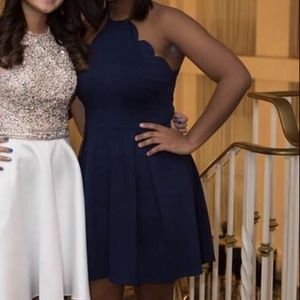 High Neck Dress